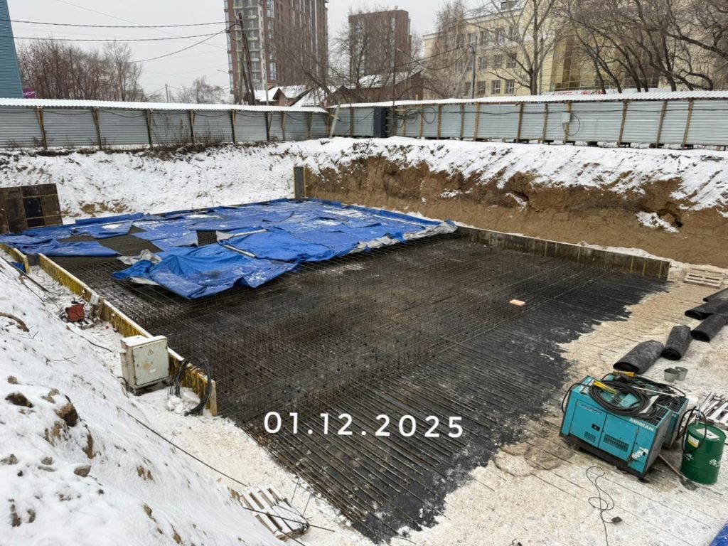 Ход строительства — 17 декабря, 2025